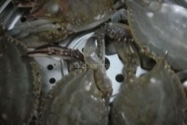 清蒸螃蟹的做法图解2