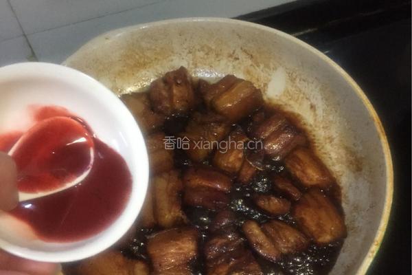 南乳汁红烧肉的做法图解15