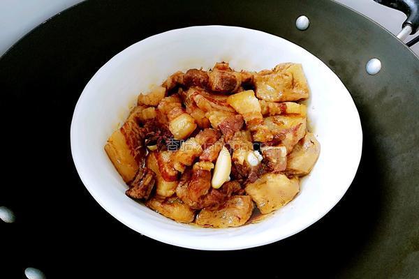 五花肉蒸油豆腐的做法图解10