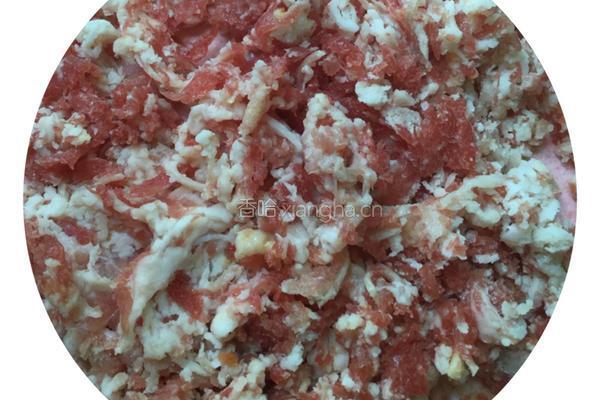 杂蔬夹肉土豆饼的做法图解2
