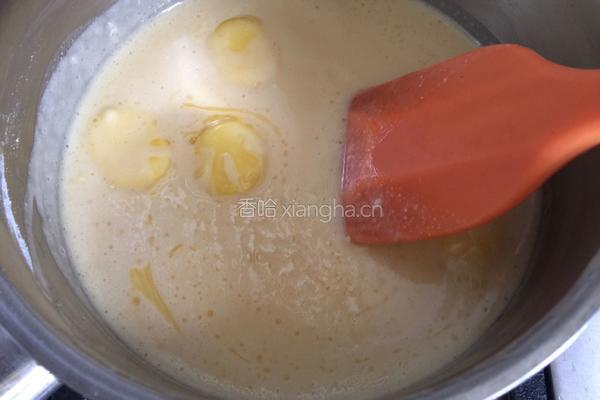 奶黄馅的做法图解5
