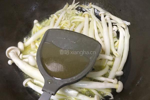 耗油白玉菇的做法图解5