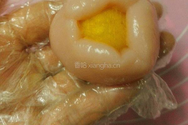 椰香奶黄馅冰皮月饼的做法图解20