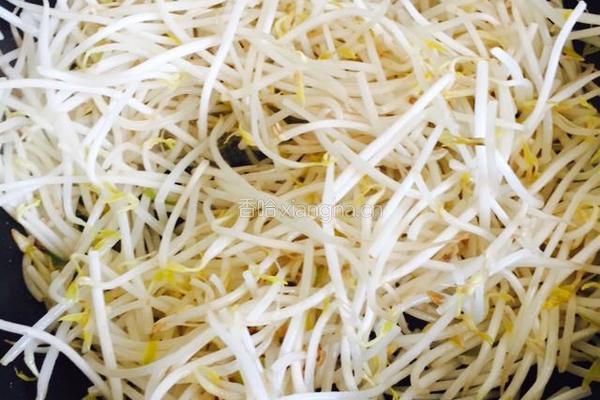黄豆芽炒粉条的做法图解7