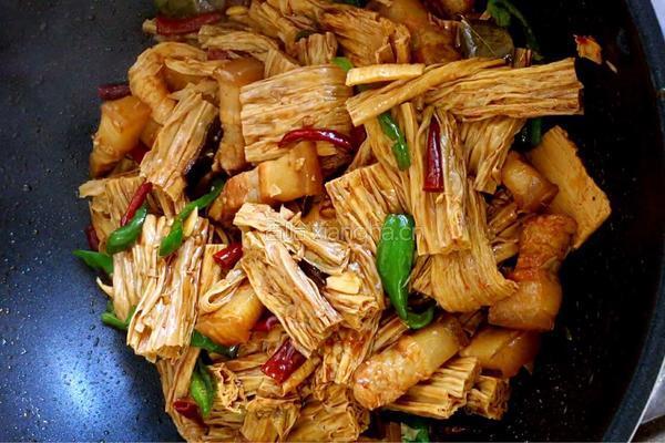 腐竹烧肉的做法图解14