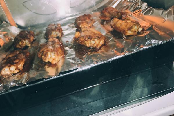 蜂蜜烤翅的做法图解14