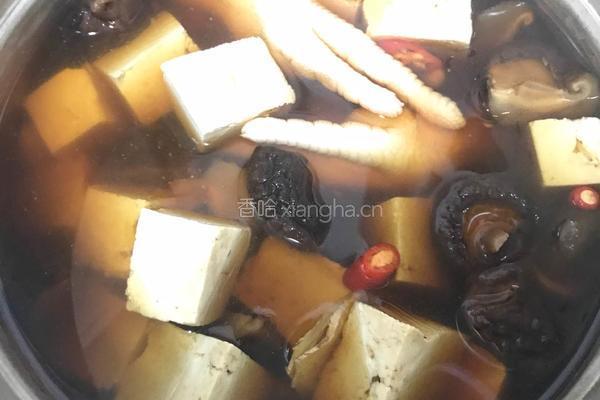 老豆腐顿鸡爪的做法图解14