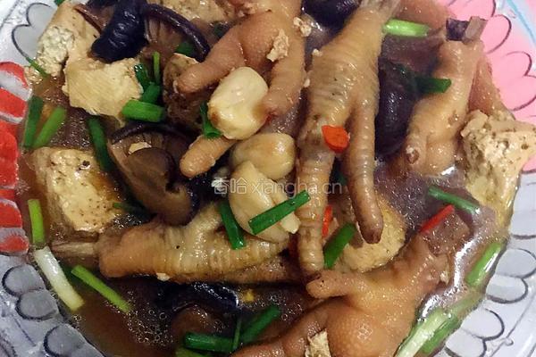 老豆腐顿鸡爪的做法图解18