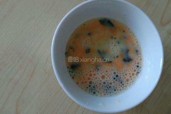 婴幼儿鸭蛋蒸糕的做法图解2