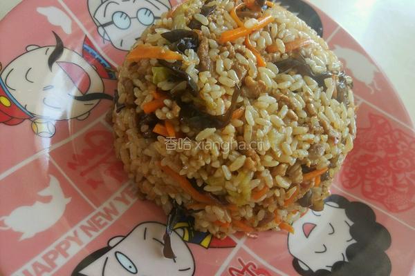 香哈香菇酱炒饭的做法图解6