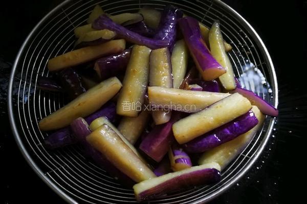 酱炒茄条的做法图解8