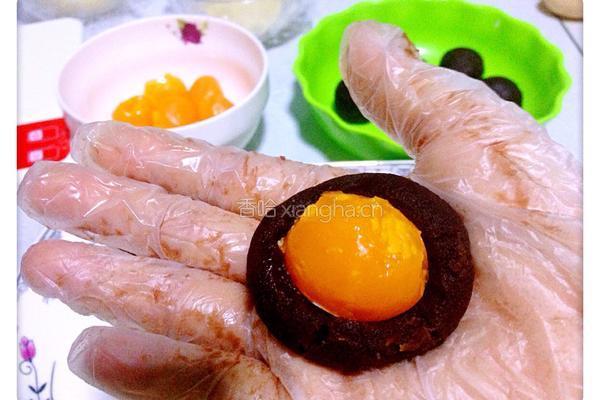 蛋黄酥的做法图解8