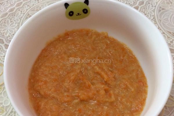 土豆胡萝卜瘦肉泥的做法图解8