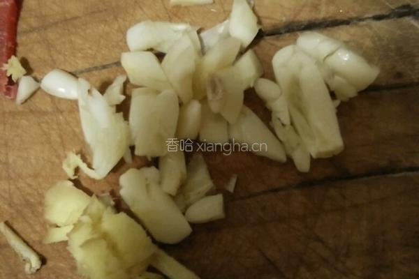 肉丝梅豆的做法图解3