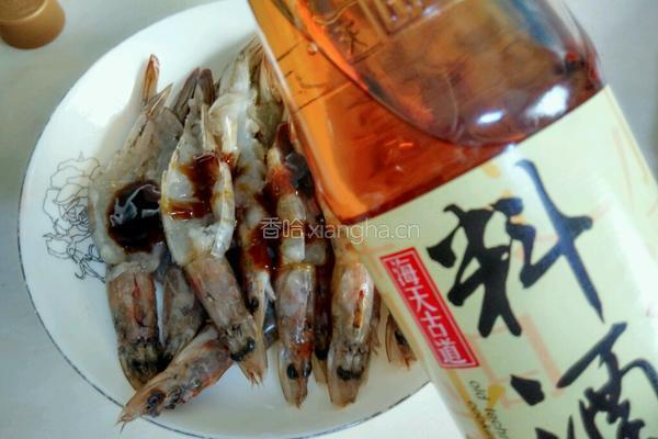 蒜茸开边虾的做法图解19