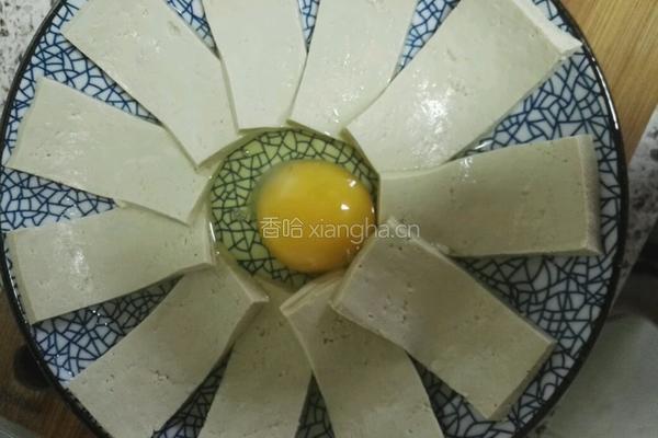 蛋蒸老豆腐的做法图解3