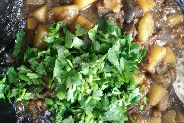 蒜香茄子土豆的做法图解6