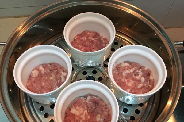 鸡蛋肉饼汤的做法图解2