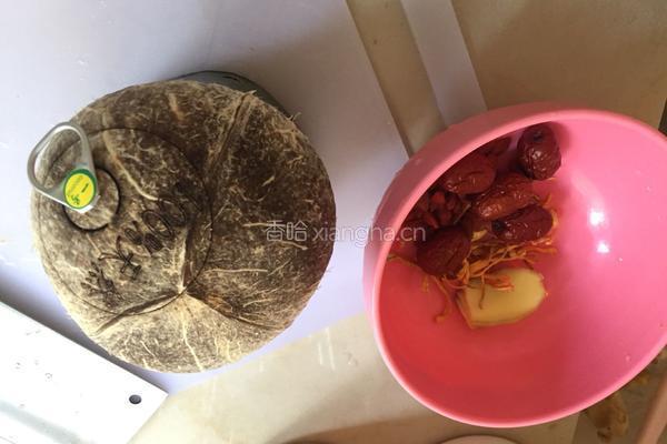 椰子土鸡肉的做法图解2