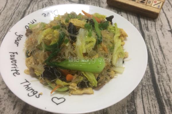 爆炒龙口粉丝