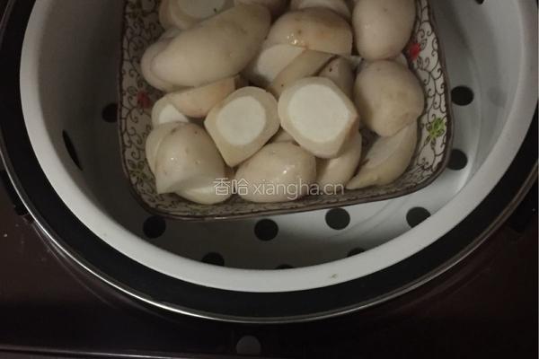 挂糖芋条糕的做法图解5