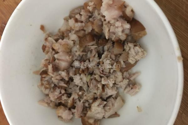 卤肉炸酱面的做法图解3