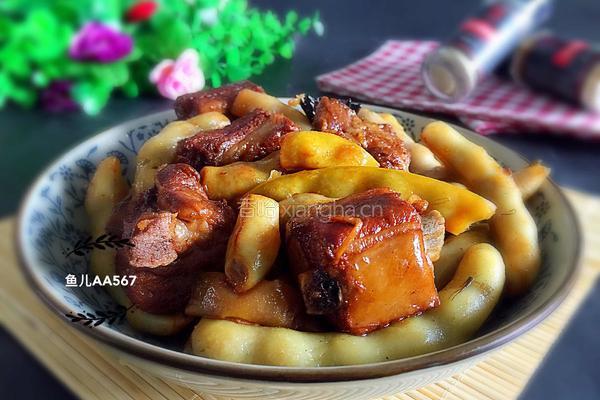 排骨炖豆角的做法图解13