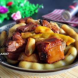 排骨炖豆角的做法[图]