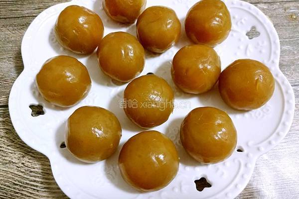 广式月饼(50克莲蓉蛋黄馅)的做法图解18