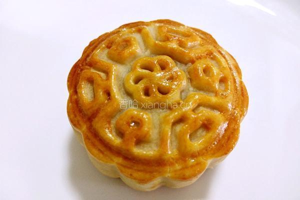 广式月饼(50克莲蓉蛋黄馅)的做法图解35
