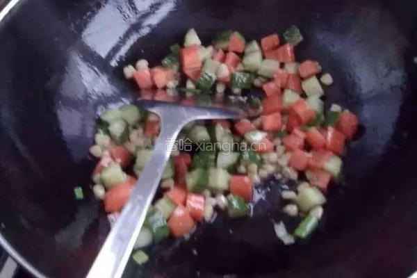 素炒虾仁的做法图解4