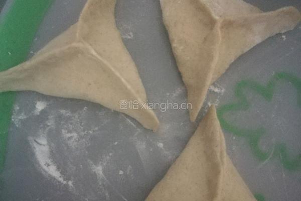 粗粮糖三角的做法图解6