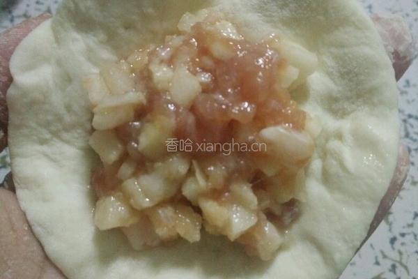 凉薯肉包的做法图解8