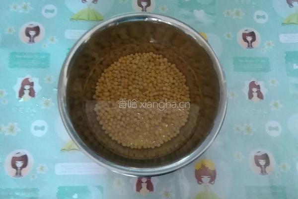 纯豆浆的做法图解1