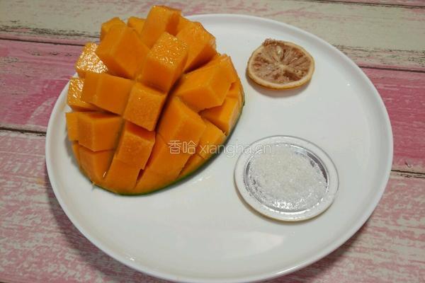 好吃✌芒果果酱的做法图解1