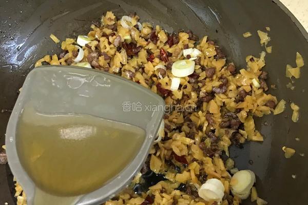 炒咸萝卜的做法图解13