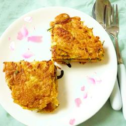 黄金田园菜饼的做法[图]