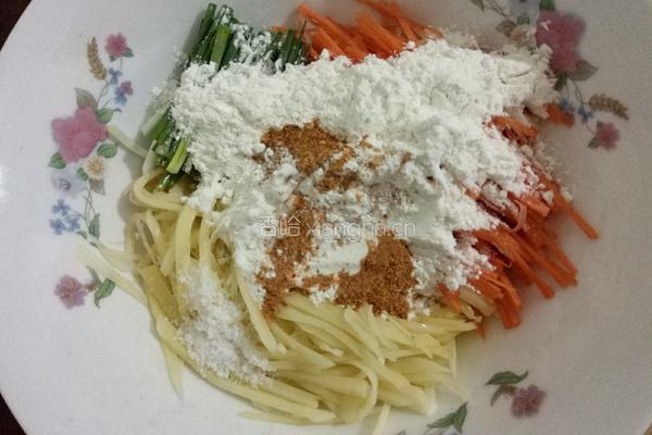黄金田园菜饼的做法图解7