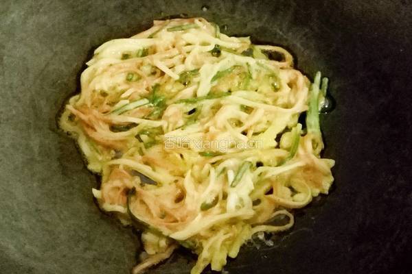 黄金田园菜饼的做法图解10