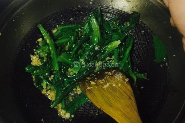 蒜蓉油麦菜的做法图解6