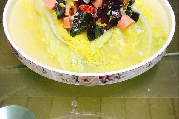 上汤娃娃菜的做法图解7