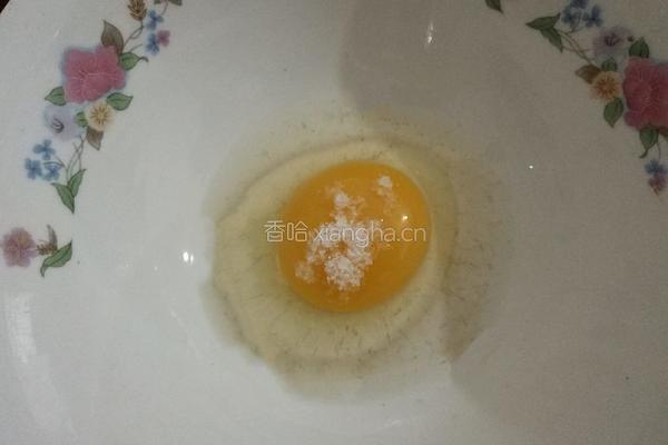 火腿鸡蛋饼的做法图解5