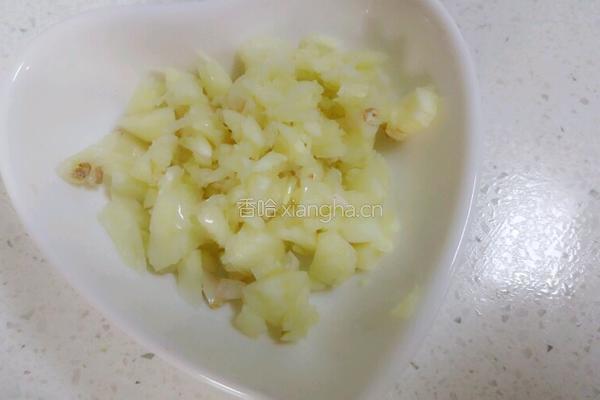 莲藕素饺子陷的做法图解12