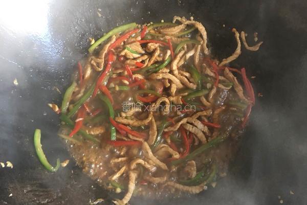 肉丝茄子的做法图解3