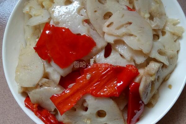 辣椒藕片的做法图解5