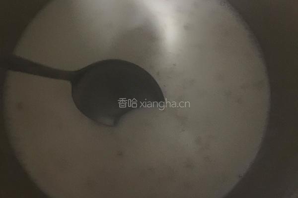 燕麦片牛奶的做法图解3