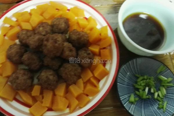 浇汁丸子的做法图解13