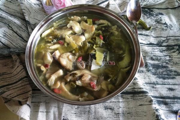 泡椒酸菜鱼的做法图解11