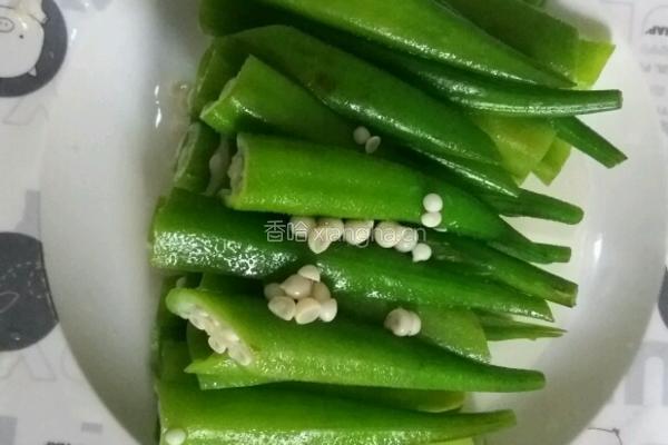 蒜蓉蚝油秋葵的做法图解5