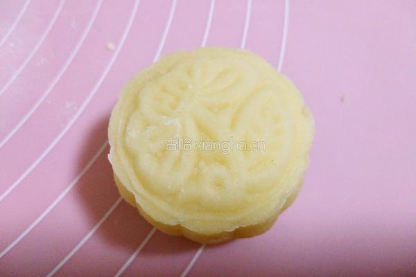 冰皮月饼（奶黄馅）的做法图解16